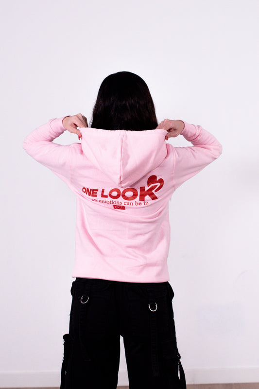 Sudadera LoVe Rosa