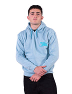 Sudadera light blue stars of wrld