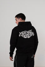 Sudadera stars of wrld black (white)