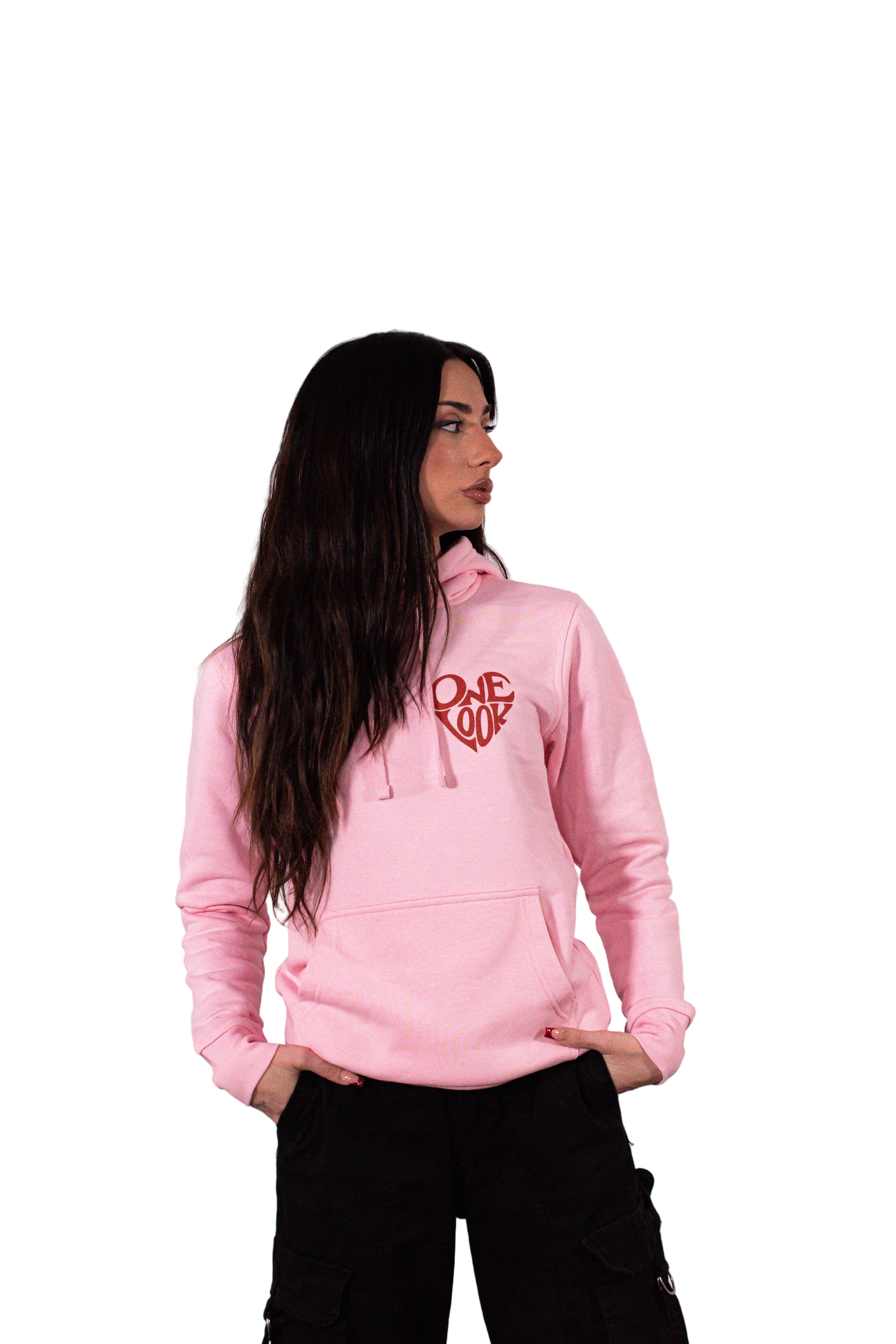 Sudadera LoVe Rosa