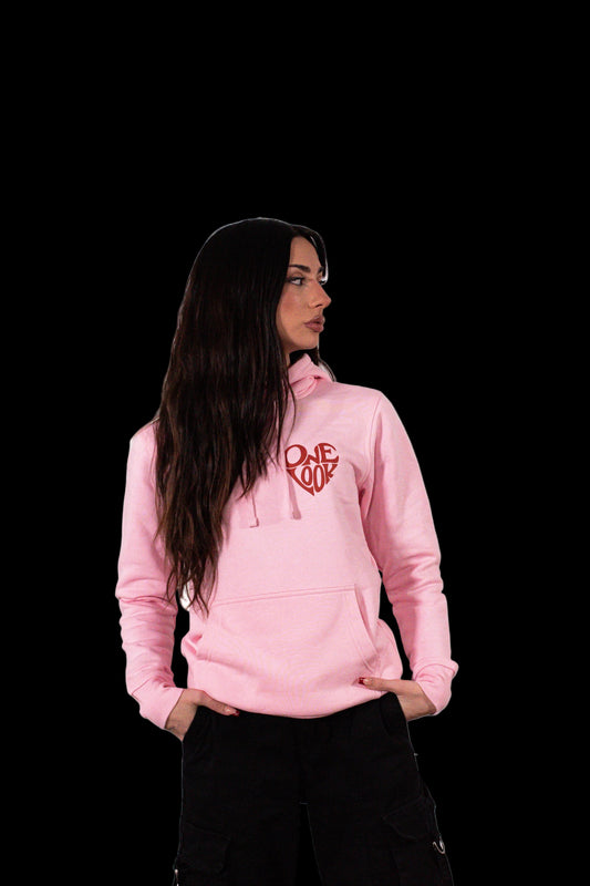 Sudadera LoVe Rosa