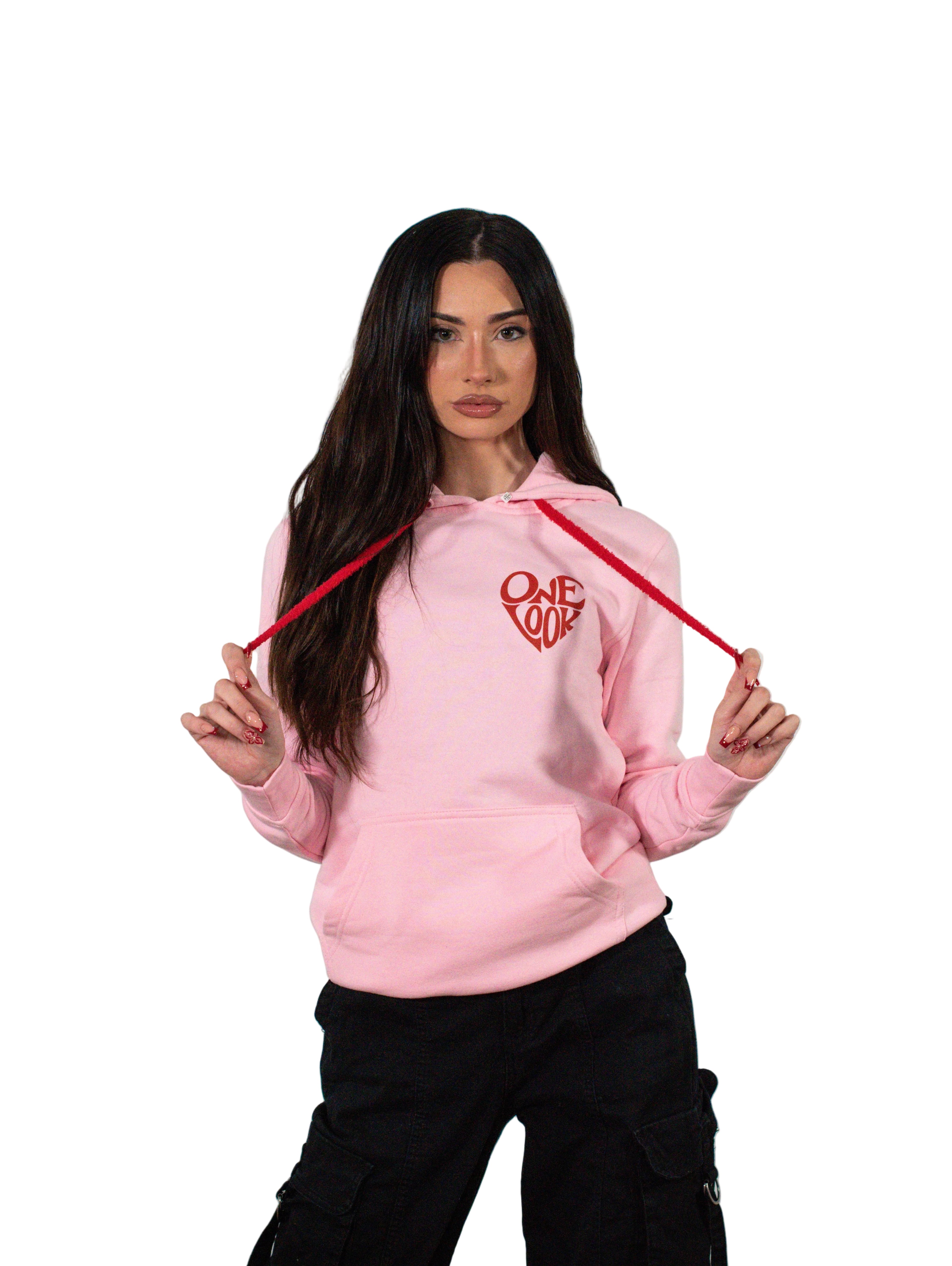 Sudadera LoVe Rosa
