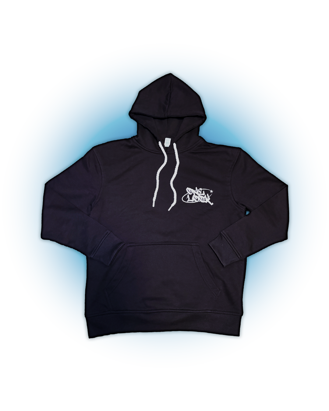 Sudadera stars of wrld black (white)