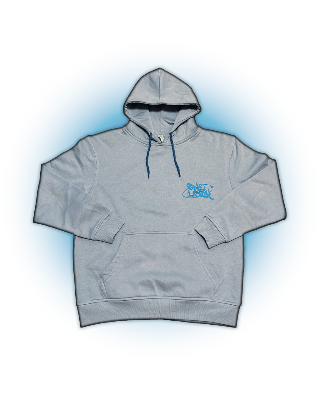 Sudadera light blue stars of wrld