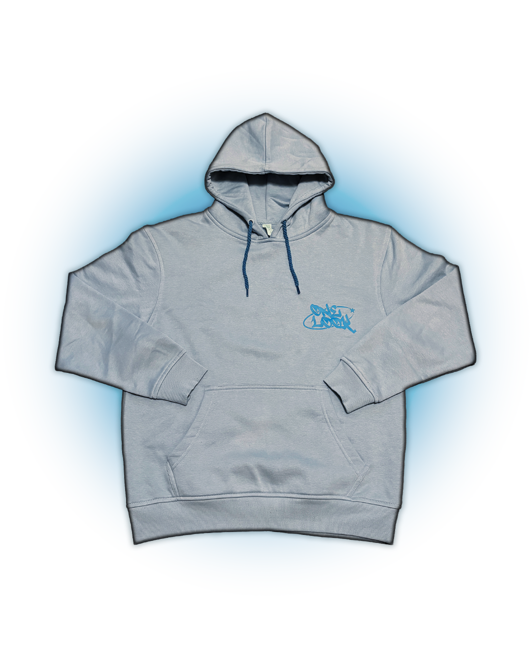 Sudadera light blue stars of wrld