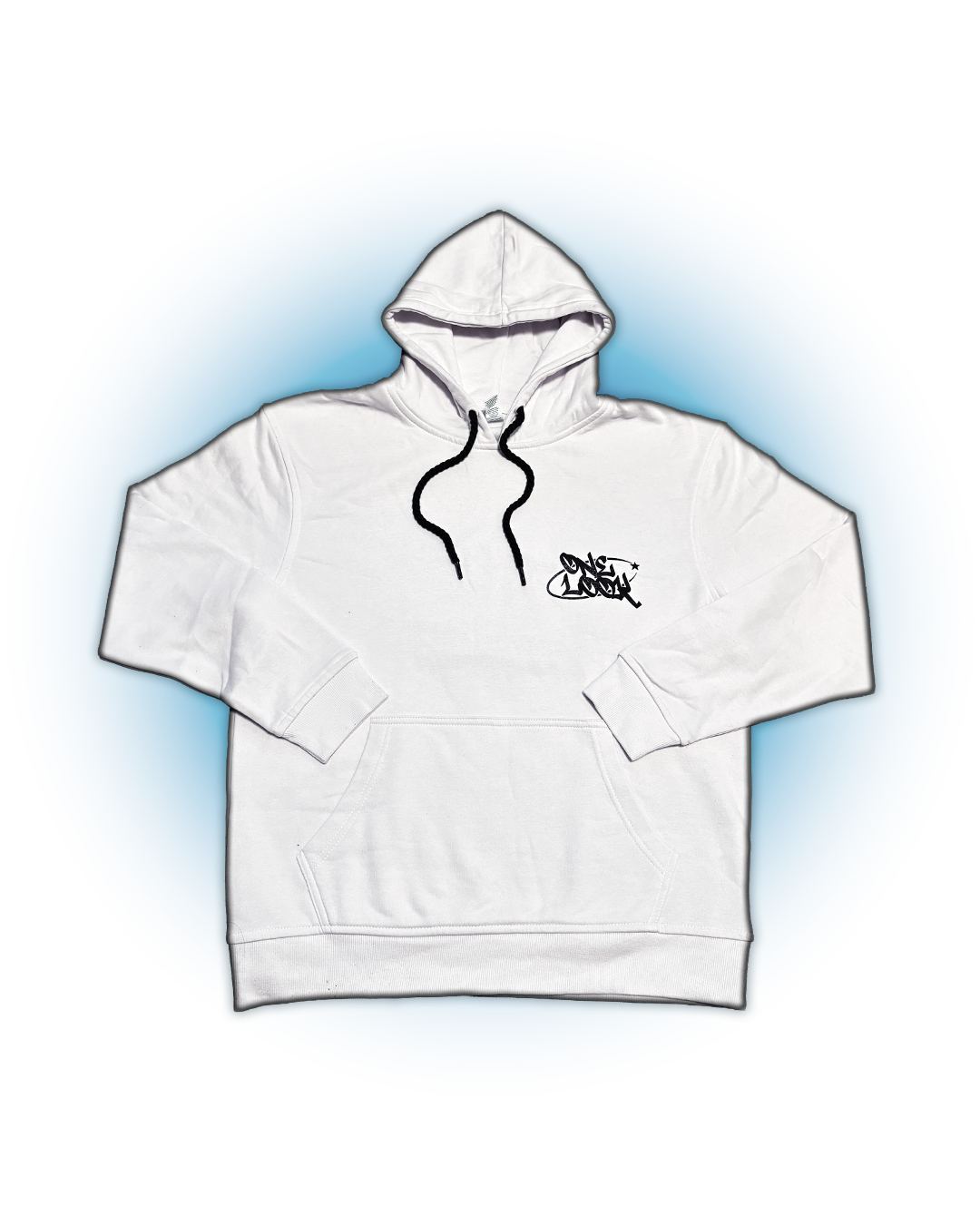 Sudadera white black stars of wrld